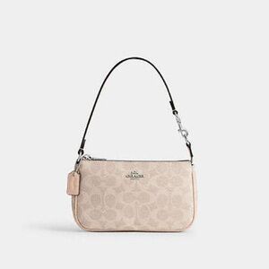 Coach Light Tan Signature Shoulder Bag